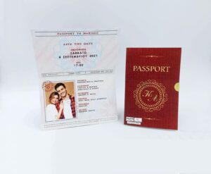 Newage 20g006 kp Προσκλητήρια γάμου passpost