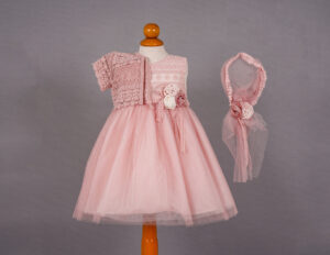 Ρουχαλάκια για κορίτσι Κ27Π Φορεματάκια βάπτισης σε ροζ χρωματισμούς | Κ27π Νο-1,2,3 Ρουχαλάκια για κορίτσι - "Φόρεμα για τη μικρή σας πριγκίπισσα" Μοντέρνα σχέδια με την καλύτερη ποιότητα ραπτικής. Ένας ιδιαίτερα μοντέρνος συνδυασμός που θα κάνει το κοριτσάκι σας να ξεχωρίζει. Ένα εξαιρετικό ροζ φορεματάκι το οποίο θα μαγνητίσει όλα τα βλέμματα!!!