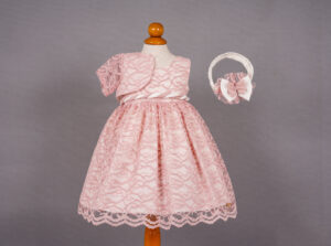 Ρουχαλάκια για κορίτσι Κ66Π Φορεματάκια βάπτισης σε ροζ χρωματισμούς | Κ66Π Νο-1,2,3 Ρουχαλάκια για κορίτσι - "Φόρεμα για τη μικρή σας πριγκίπισσα" Μοντέρνα σχέδια με την καλύτερη ποιότητα ραπτικής. Ένας ιδιαίτερα μοντέρνος συνδυασμός που θα κάνει το κοριτσάκι σας να ξεχωρίζει. Μαγνητίστε όλα τα βλέμματα!!! Το εξαιρετικά λευκό ροζ φόρεμα, ταιριάζει ιδανικά με το ροζ μπολερό και η μπαντάνα σε λευκή ροζ απόχρωση ολοκληρώνει το σύνολο.