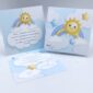 Προσκλητήρια βάπτισης  22b015 ts με ουράνιο τόξο Προσκλητήρια βάπτισης με ουράνιο τόξο, ήλιο και σύννεφα | Newage 22b015 ts rainbow, sun, cloud. Προσκλητήριο για βάπτιση με αυτοκολλητάκι για το κλείσιμο, της εταιρίας NewAge invitations